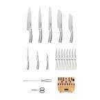
                        
                          画像をギャラリービューアに読み込む, Cuisinart C77SS-19P Normandy 19 Piece Cutlery Block Set, Stainless Steel - JOY2ESpree
                        
                      