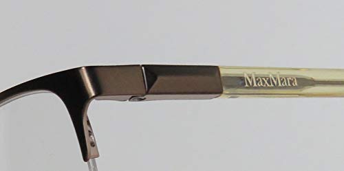 Max Mara 1184 Womens/Ladies Designer Half-rim Flexible Hinges Shape Authentic Exclusive Eyeglasses/Glasses