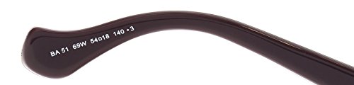 Sunglasses Balenciaga BA 0051 69W shiny bordeaux / gradient blue