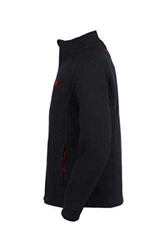 Spyder Active Sports Men's Constant Full Zip Mid-Weight Mock Neck Sweater