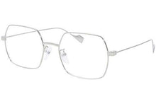 
                        
                          Cargar imagen en el visor de la galería, Balenciaga Everyday BB0090O 002 Eyeglasses Women's Silver Full Rim Optical Frame
                        
                      