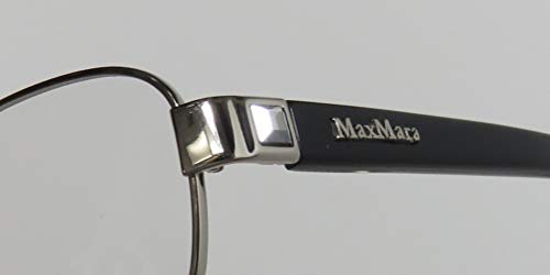 Max Mara 1130 Womens Oval Crystals Spring Hinges Designer Beautiful Eyeglasses/Eyeglass Frame