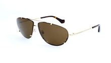 
                        
                          將圖片載入圖庫檢視器 Balenciaga BA0097 Pale Gold Metal/Dark Havana Temple Tip/Roviex Lenses One Size
                        
                      