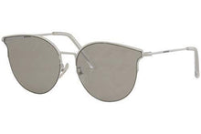 
                        
                          गैलरी व्यूवर में इमेज लोड करें, Balenciaga BB0021SK Sunglasses 006 White/Grey Mirror Lens 61 mm
                        
                      