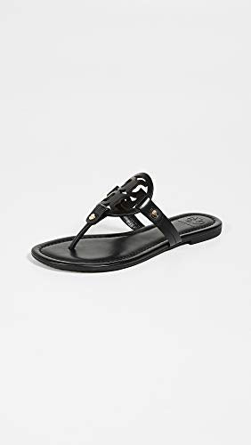 Tory Burch Women's Miller Thong Sandals, Black