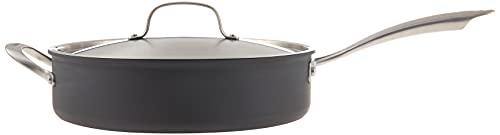 Cuisinart GG33-30H GreenGourmet Hard-Anodized Nonstick 5-1/2-Quart Saute Pan with Helper Handle and Cover - JOY2ESpree