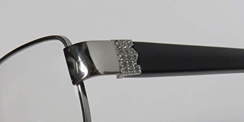 Max Mara 1100/U Womens Rectangular Crystals Flexible Hinges Distinct Eyeglasses/Eyeglass Frame