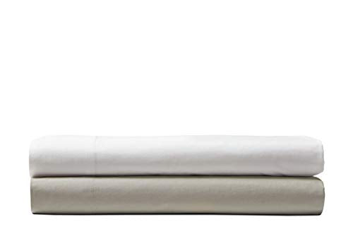 Tommy Bahama Solid Stonewashed Split Sheet Set, King, White