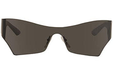 
                        
                          Muat gambar ke penampil Galeri, Balenciaga Women's BB0040S BB/0040/S 001 Grey Fashion Shield Sunglasses 99mm
                        
                      