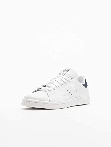 adidas Originals Stan Smith Mens Lace Up Shoes Trainers White/Navy 10 US
