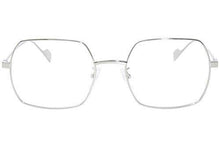 
                        
                          Cargar imagen en el visor de la galería, Balenciaga Everyday BB0090O 002 Eyeglasses Women's Silver Full Rim Optical Frame
                        
                      