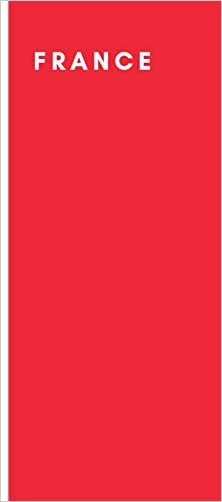 France: Country Flag A5 Notebook (6 x 9 in)