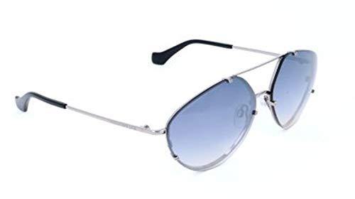 Balenciaga BA0085 Light Ruthenium Metal/Black Temple Tip/Gradient Smoke Lenses One Size