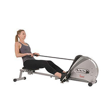 
                        
                          Muat gambar ke penampil Galeri, Sunny Health &amp; Fitness Rowing Machine Rower Ergometer with Digital Monitor, Inclined Slide Rail, 220 LB Max Weight and Foldable - SF-RW5606 - JOY2ESpree
                        
                      