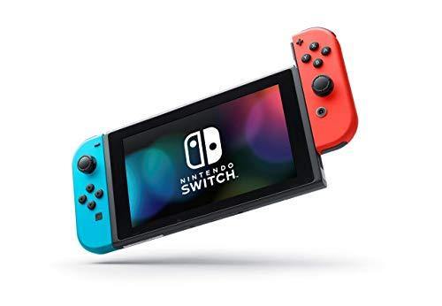 Nintendo Switch w/ Neon Blue & Neon Red Joy-Con + Mario Kart 8 Deluxe (Full Game Download) + 3 Month Nintendo Switch Online Individual Membership - JOY2ESpree