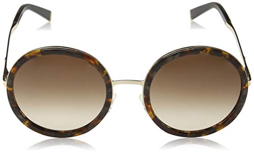 Sunglasses Max Mara Classy I/S 0NOB Gold Copper Mud/YR green gradient lens