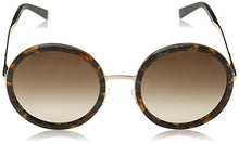 
                        
                          Load image into Gallery viewer, Sunglasses Max Mara Classy I/S 0NOB Gold Copper Mud/YR green gradient lens
                        
                      
