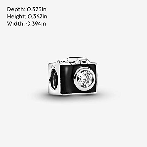 Pandora Jewelry Vintage Camera Cubic Zirconia Charm in Sterling Silver - JOY2ESpree
