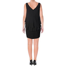 
                        
                          將圖片載入圖庫檢視器 Ralph Lauren Womens Black Sleeveless V Neck Above The Knee Sheath Evening Dress Size 6
                        
                      