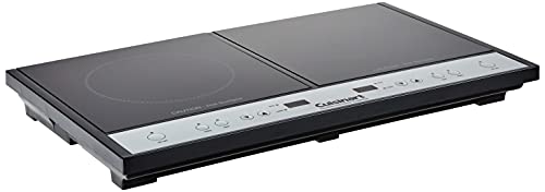 Cuisinart ICT-60 Double Induction Cooktop, One Size, Black - JOY2ESpree