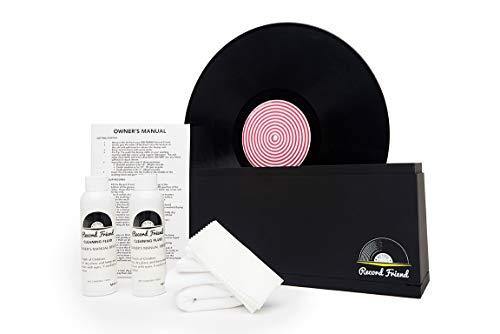 Record Friend! Vinyl Record Cleaner, Cleaning Accessories and Drying Rack Kit - JOY2ESpree