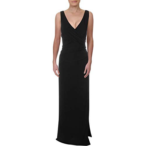 LAUREN RALPH LAUREN Womens Jarlannah Embellished Evening Dress Black 4