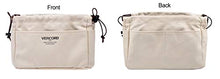 
                        
                          將圖片載入圖庫檢視器 Vercord Canvas Handbag Organizers, Sturdy Purse Insert Organizer Bag in Bag, 10 Pockets Beige Small
                        
                      