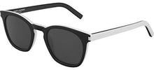 
                        
                          將圖片載入圖庫檢視器 Saint Laurent SL 28 BLACK WHITE/GREY 49/23/140 men Sunglasses
                        
                      