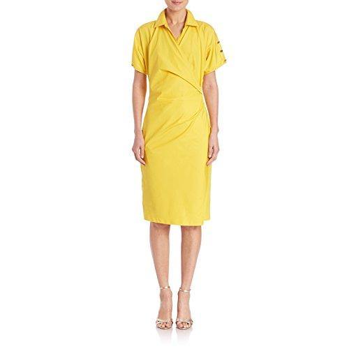 MaxMara Women's Fred Ruched Cotton Poplin Dress - JOY2ESpree
