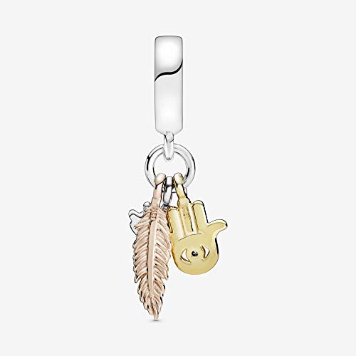 PANDORA Hamsa, All-Seeing Eye & Feather - JOY2ESpree