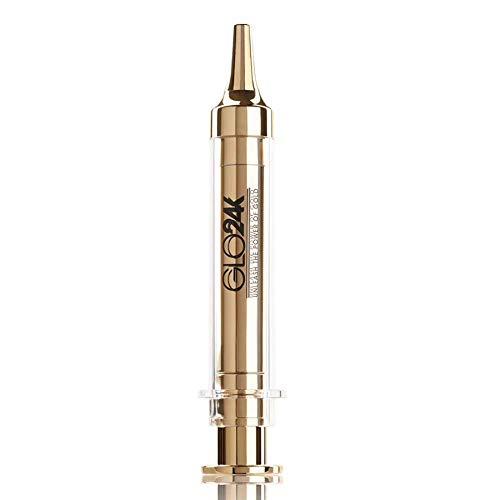 GLO24K Instant Facelift Cream with 24k Gold, Hyaluronic Acid, Peptides, and Vitamins, A,C,E. A powerful non-invasive alternative to injections.
