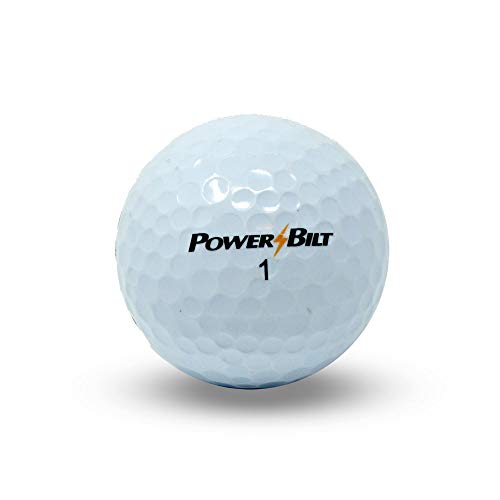 Power Bilt TPX V Colored Matte Finish Golf Balls, (One Dozen)