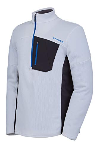 Spyder Active Sports Men's Bandit Half Zip Mid-Layer Jacket