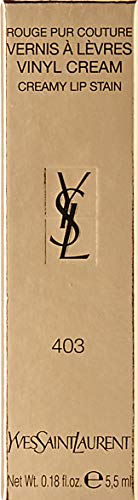Yves Saint Laurent Vernis A Levres Vinyl Cream Lip Stain - 403 Rose Happening By Yves Saint Laurent for Women - 0.18 Oz Lipstick, 0.18 Oz