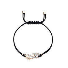 
                        
                          Load image into Gallery viewer, SWAROVSKI Women's Power Collection S Hook Swan Cord Band Crystal Bracelet Collection - JOY2ESpree
                        
                      