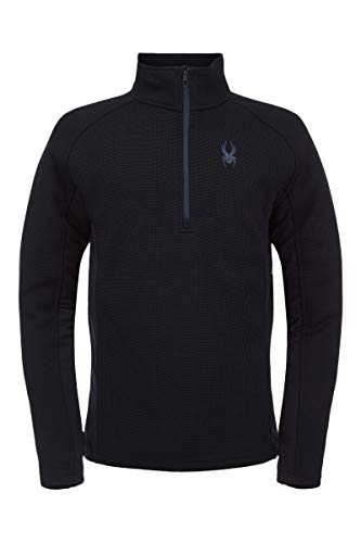 Spyder Active Sports Men's Outbound Half Zip Mid-Weight Mock Neck Sweater