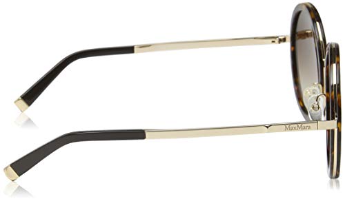 Sunglasses Max Mara Classy I/S 0NOB Gold Copper Mud/YR green gradient lens