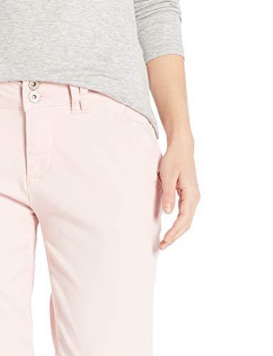 Jag Jeans Women's Petite Flora Chino Crop with Embroidery