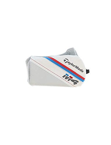 TaylorMade 2018 M4 Hybrid Headcover W/Adjustable Tag White/Red/Blue - JOY2ESpree