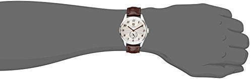 Tag Heuer Men's 'Carrera' Silver Dial Brown Leather Strap Watch WAS2112.FC6181