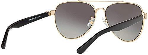 TORY BURCH TY6070 327111 GOLD AVIATOR SUNGLASSES 57MM - JOY2ESpree