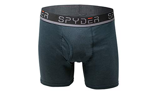 Spyder Men's Boxer Briefs Pro Cotton Sports Underwear