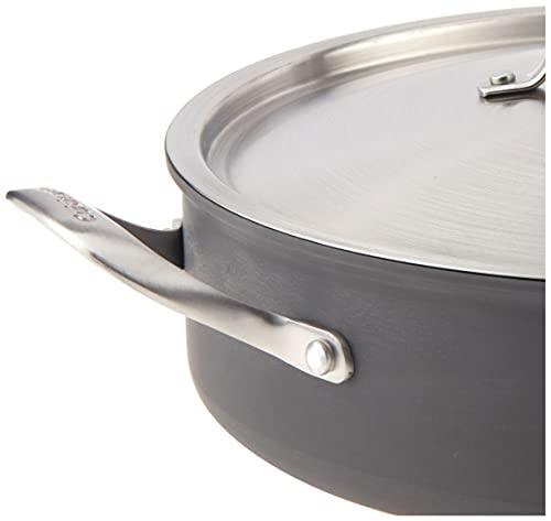 Cuisinart GG33-30H GreenGourmet Hard-Anodized Nonstick 5-1/2-Quart Saute Pan with Helper Handle and Cover - JOY2ESpree