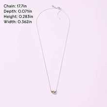
                        
                          將圖片載入圖庫檢視器 Pandora Jewelry Interlocked Hearts Collier Sterling Silver and 14K Yellow Gold Necklace, 17.7" - JOY2ESpree
                        
                      