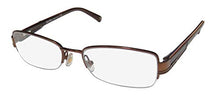 
                        
                          Load image into Gallery viewer, Max Mara 1085 Womens/Ladies Designer Half-rim Spring Hinges Brand Exclusive Collectible Eyeglasses/Eyewear
                        
                      