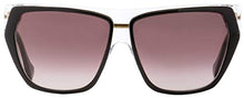 
                        
                          Load image into Gallery viewer, Balenciaga BA105 05T Womens Black/Clear/Gold 58 mm Sunglasses
                        
                      