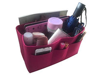 
                        
                          Load image into Gallery viewer, Felt Tote Bag Organizer Insert with Pockets, Handbag Purse Shaper, fits Neverfull, Speedy, Longchamp, etc.
                        
                      