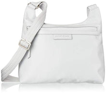
                        
                          Load image into Gallery viewer, LONGCHAMP Women's Le Pliage Neo Water-Resistant Cross-Body Bag, Silver
                        
                      