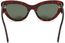 
                        
                          Load image into Gallery viewer, Sunglasses Balenciaga BA 0129 54N Red Havana/Green
                        
                      