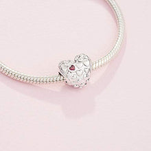 
                        
                          गैलरी व्यूवर में इमेज लोड करें, Pandora Jewelry Mom in a Million Heart Cubic Zirconia Charm in Sterling Silver - JOY2ESpree
                        
                      
